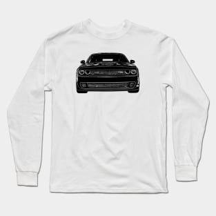Challenger R/T Sketch Art Long Sleeve T-Shirt